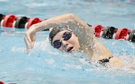 Dodger girls host IAC swim meet